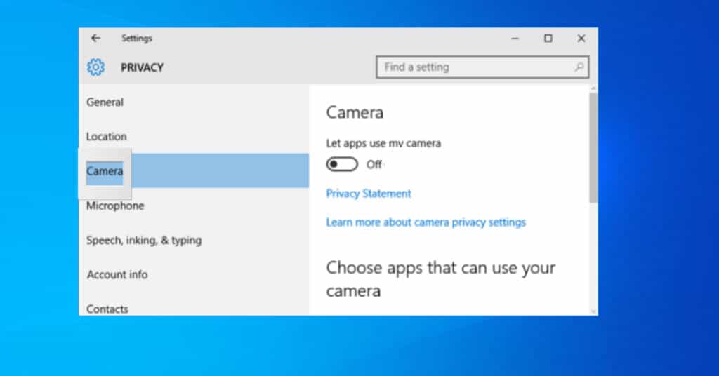 Activating Camera on Windows