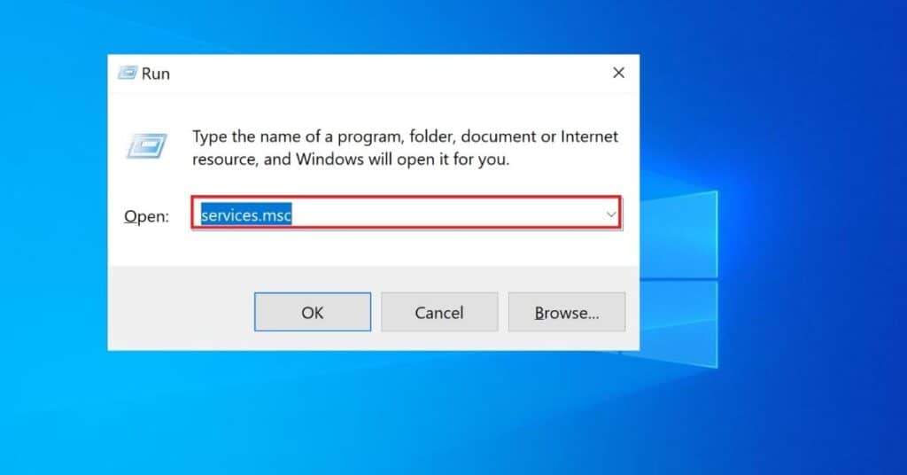 Reset Windows update services