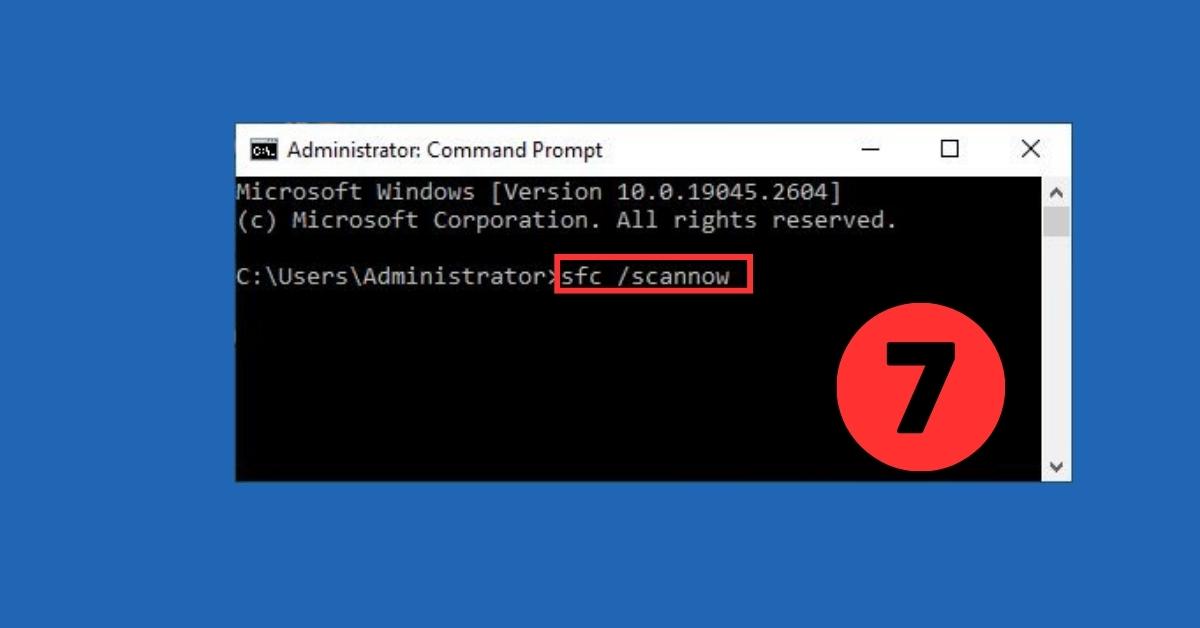 In Windows recovery mode run command prompt sfc utility