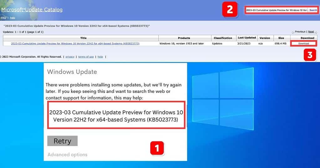 Guide to Resolve Error 0x80096004 by Manually Downloading Windows Updates