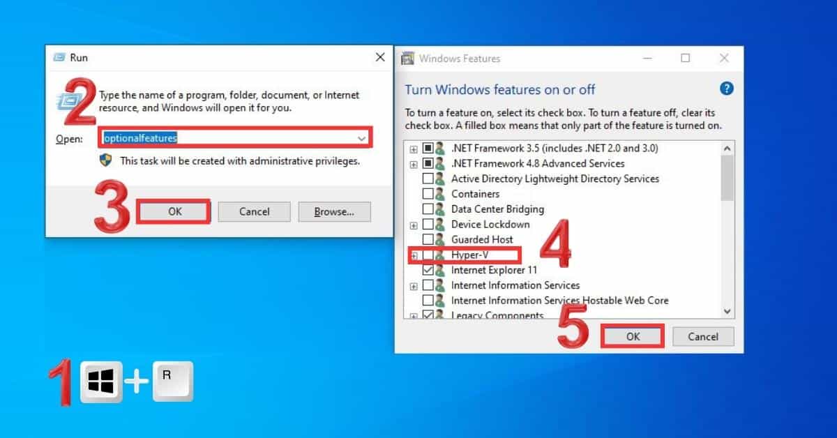 Turn off the Hyper-V feature on Windows